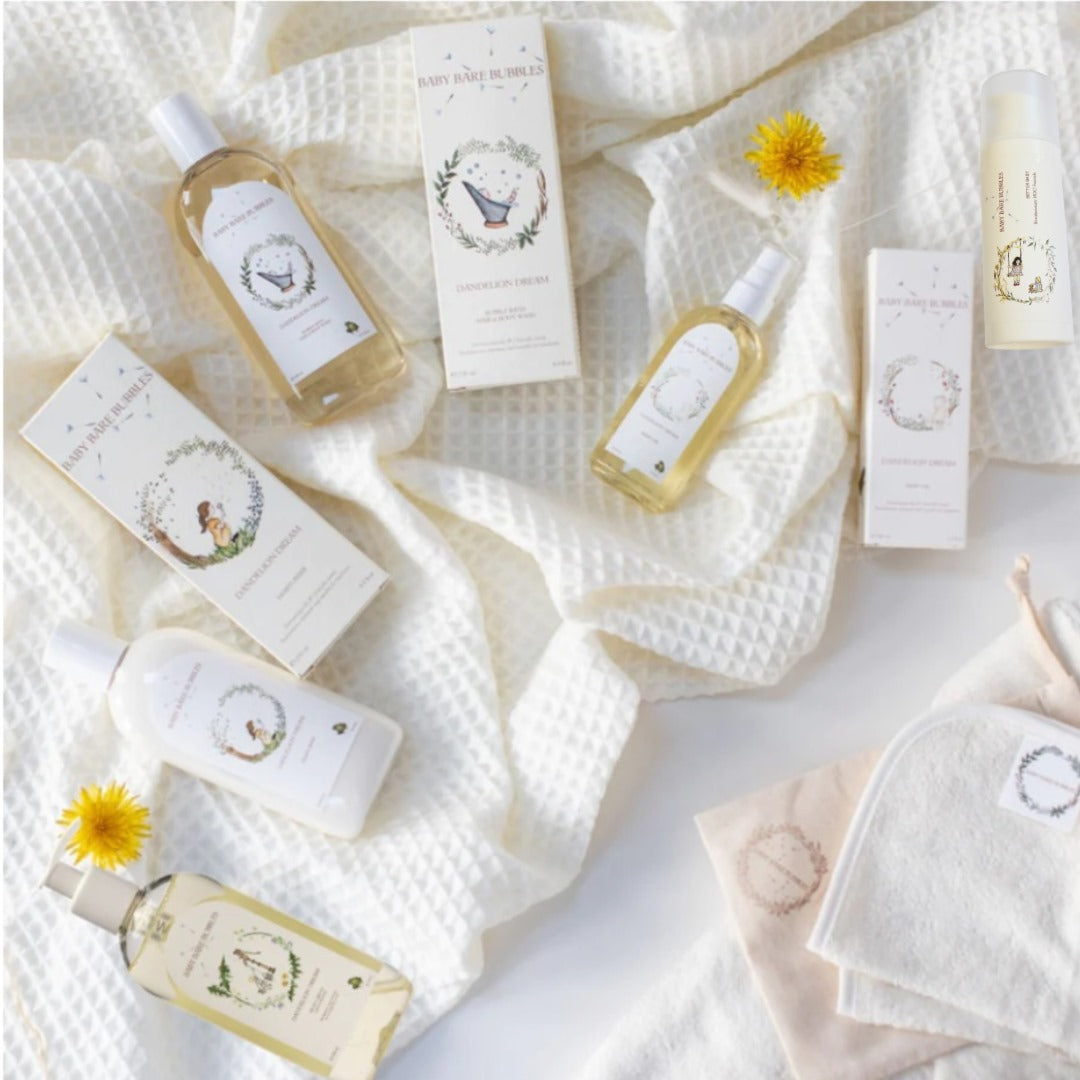 Luxury Shampoo, Body Wash, Bubble Bath & Moisturiser Set