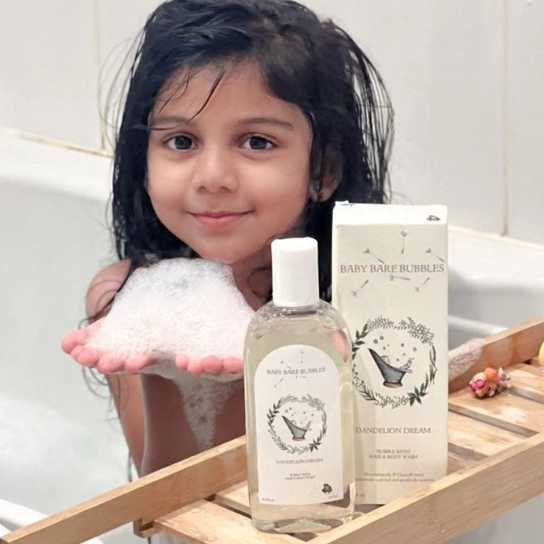 Luxury Shampoo, Body Wash, Bubble Bath, Moisturiser & Baby Oil Set