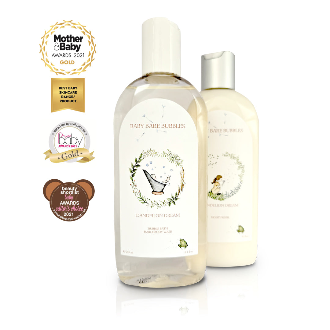 Luxury Shampoo, Body Wash, Bubble Bath & Moisturiser Set