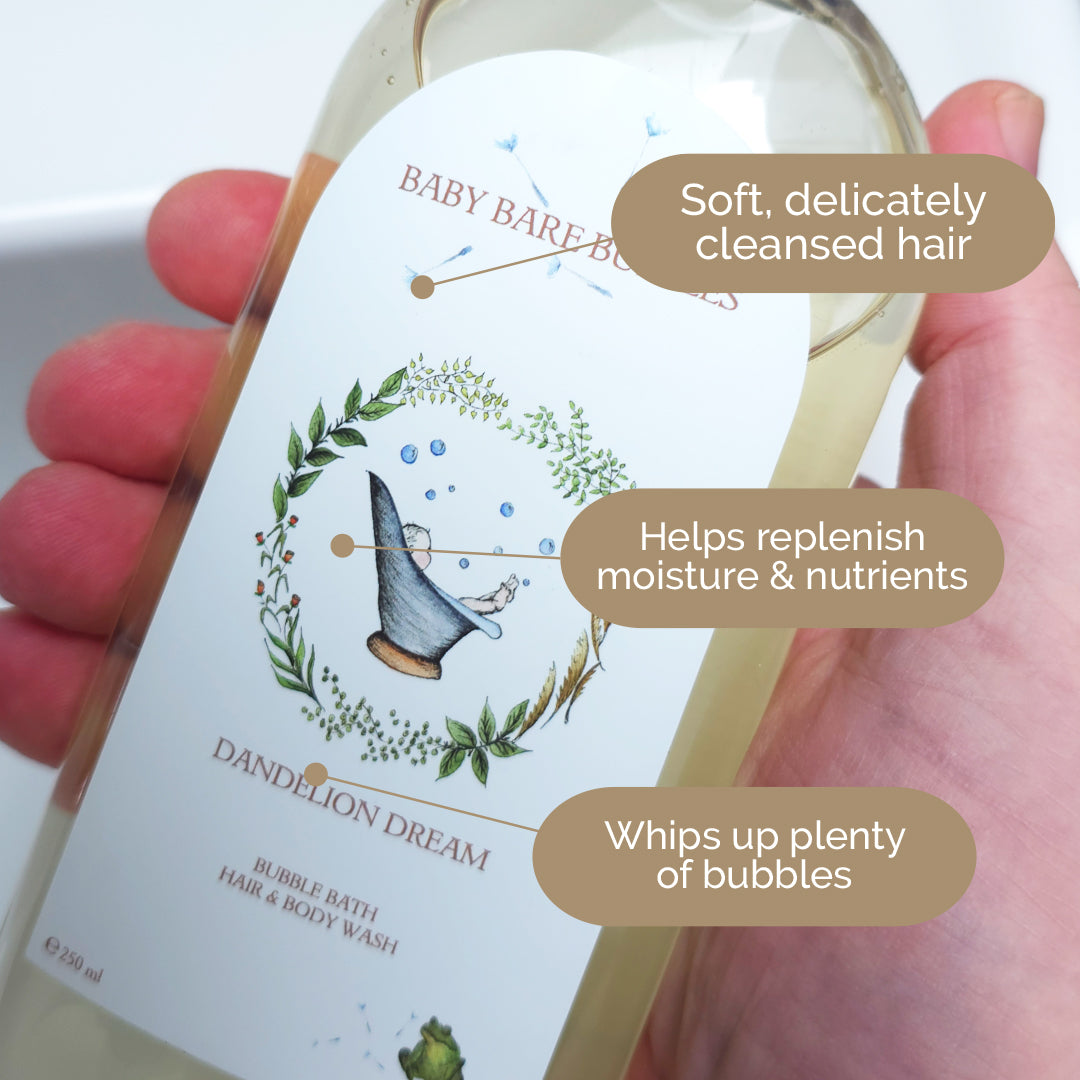 Luxury Shampoo, Body Wash, Bubble Bath & Moisturiser Set