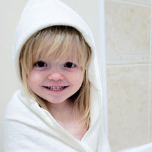Load image into Gallery viewer, Hooded Supersoft Bamboo Baby Towel, Washcloth, Bubble Bath, Shampoo and Body Wash Set