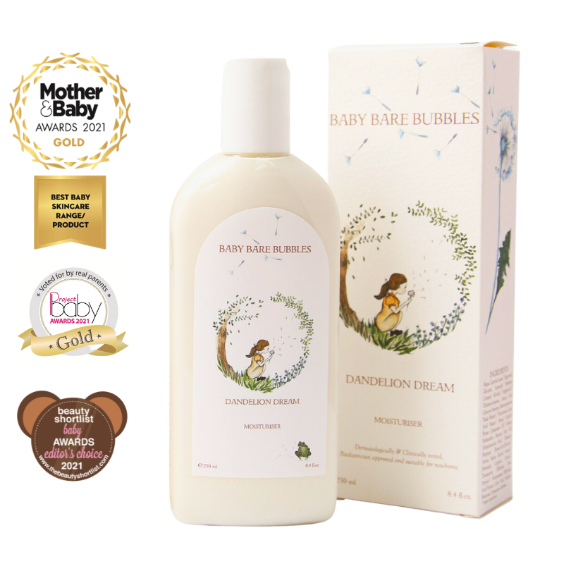 Luxury Shampoo, Body Wash, Bubble Bath, Moisturiser & Baby Oil Set