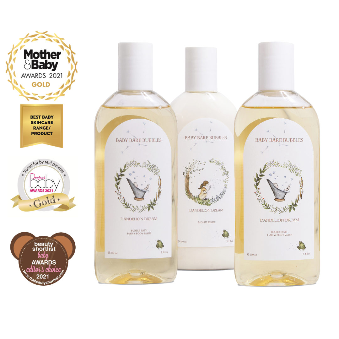 3 Pack - Luxury Shampoo, Body Wash & Bubble Bath & Luxury Moisturiser - 250ml