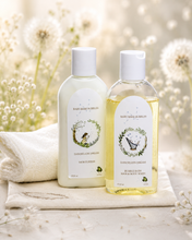 Load image into Gallery viewer, Luxury Travel Set Shampoo, Body Wash, Bubble Bath &amp; Moisturiser &amp; Supersoft Washcloth